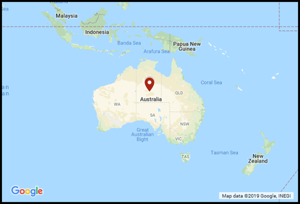 Australia map