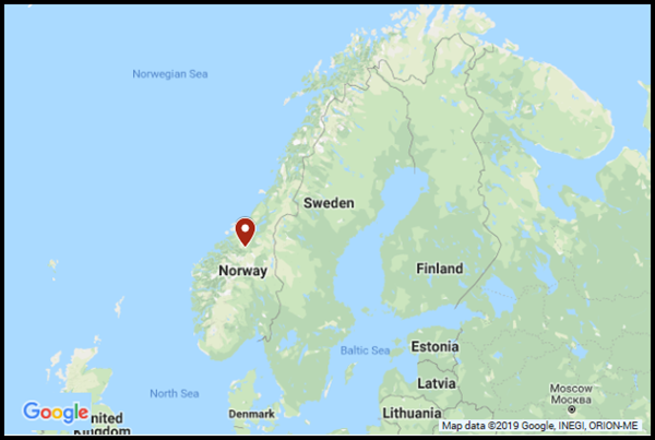 Norway map