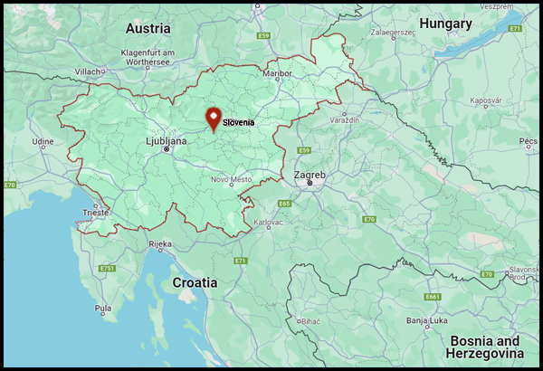 Slovenia map